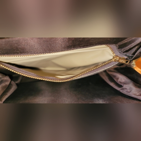 Vintage Patent Purse With Hand Painted Cherry Blossoms Signed "SM" - Picture 14 of 16